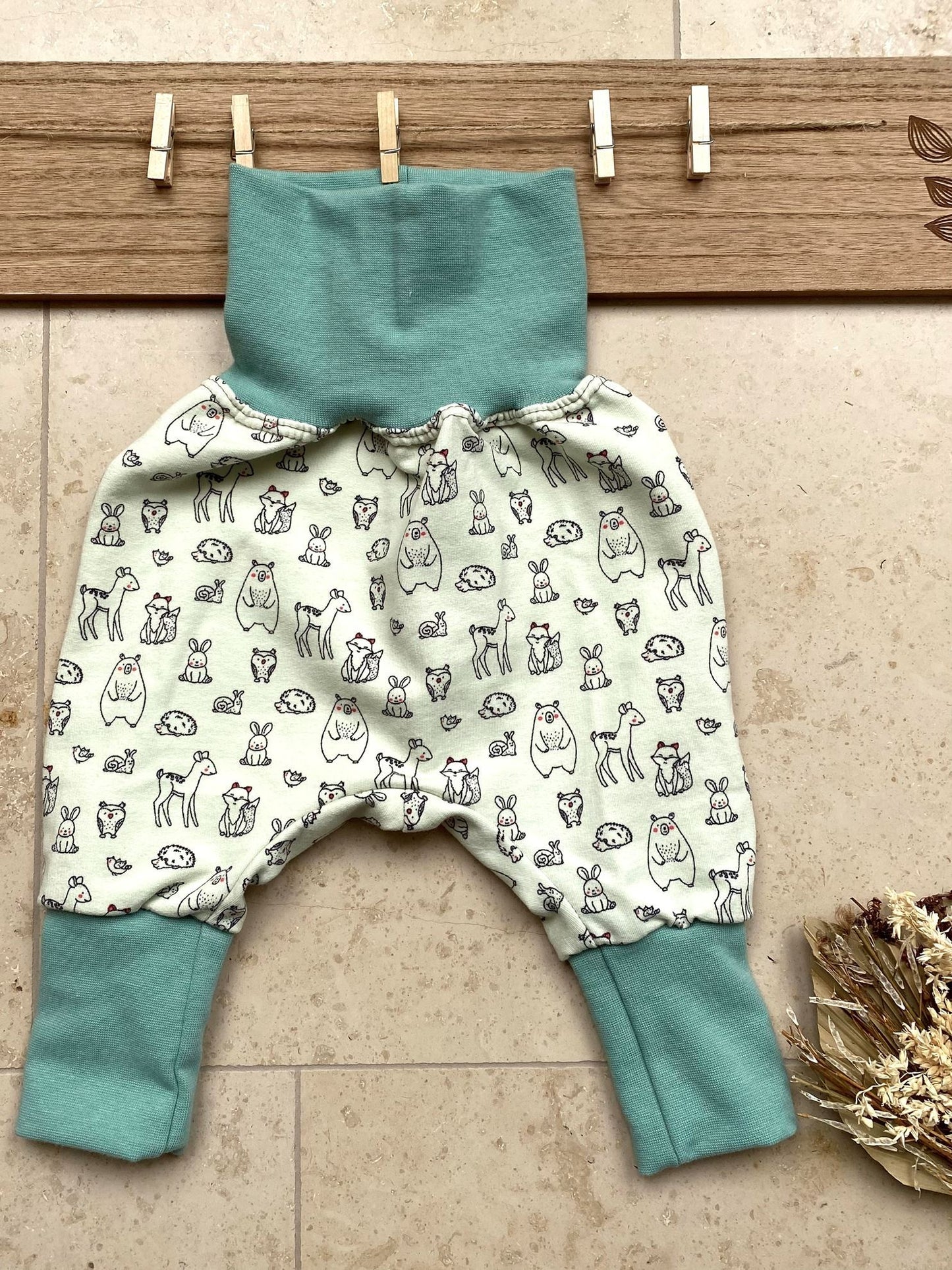 Babyhose / Pumphose / süsse Tierchen/ Gr. 62