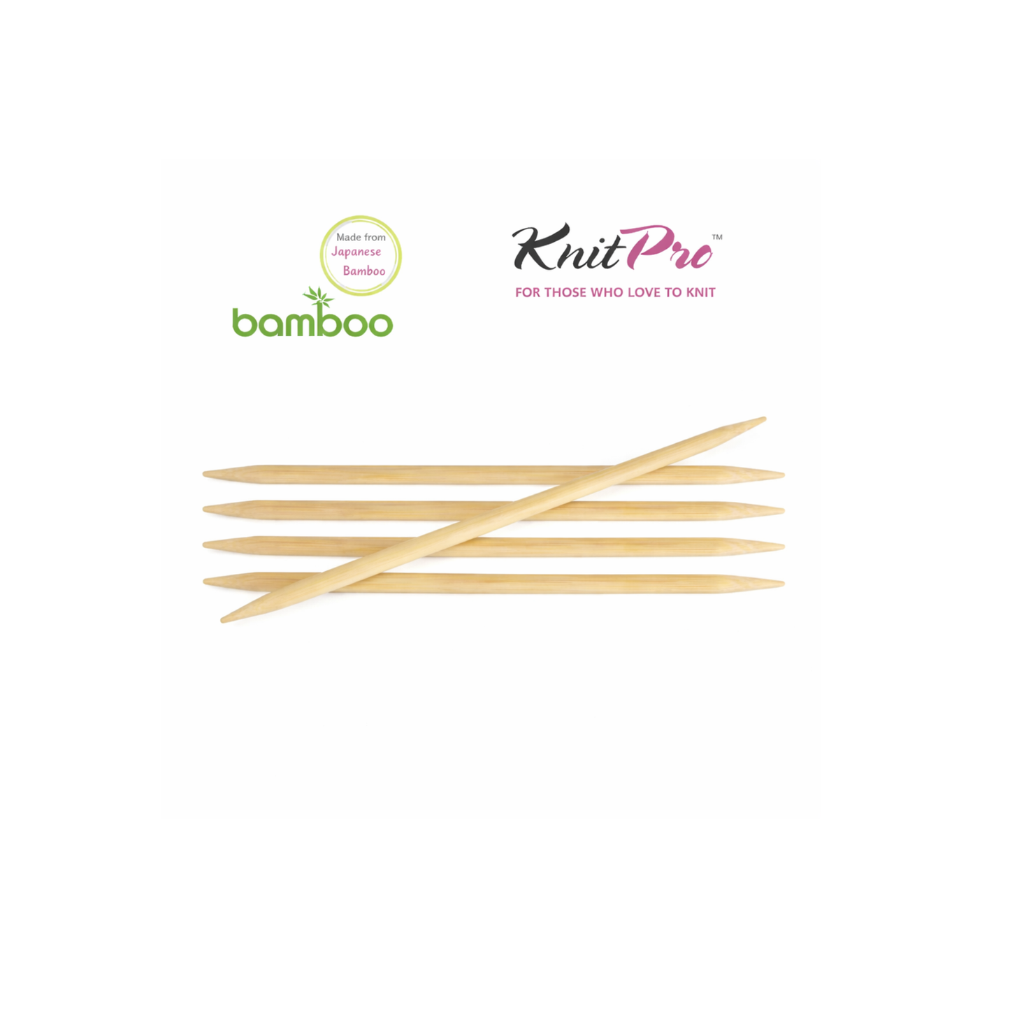 Knit Pro Bamboo Nadelspiel 15 cm
