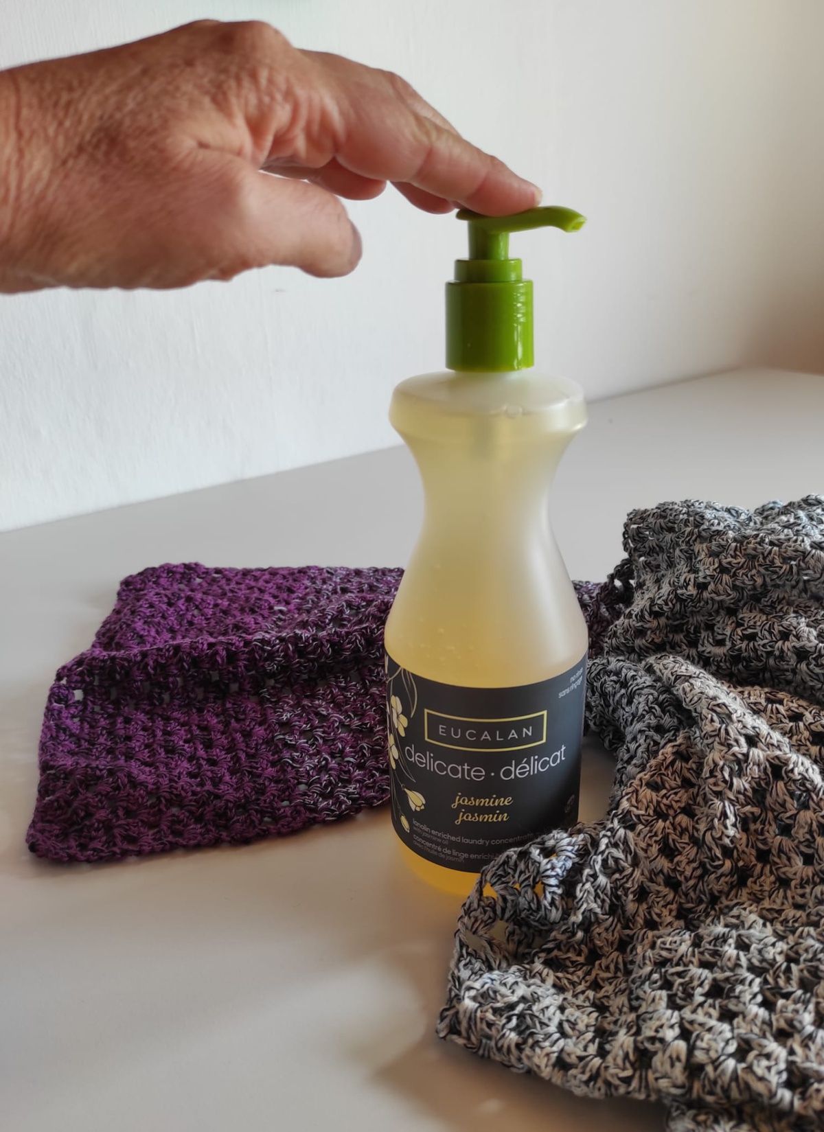 Pumpe für Eucalan 500ml Flasche wiederverwendbar