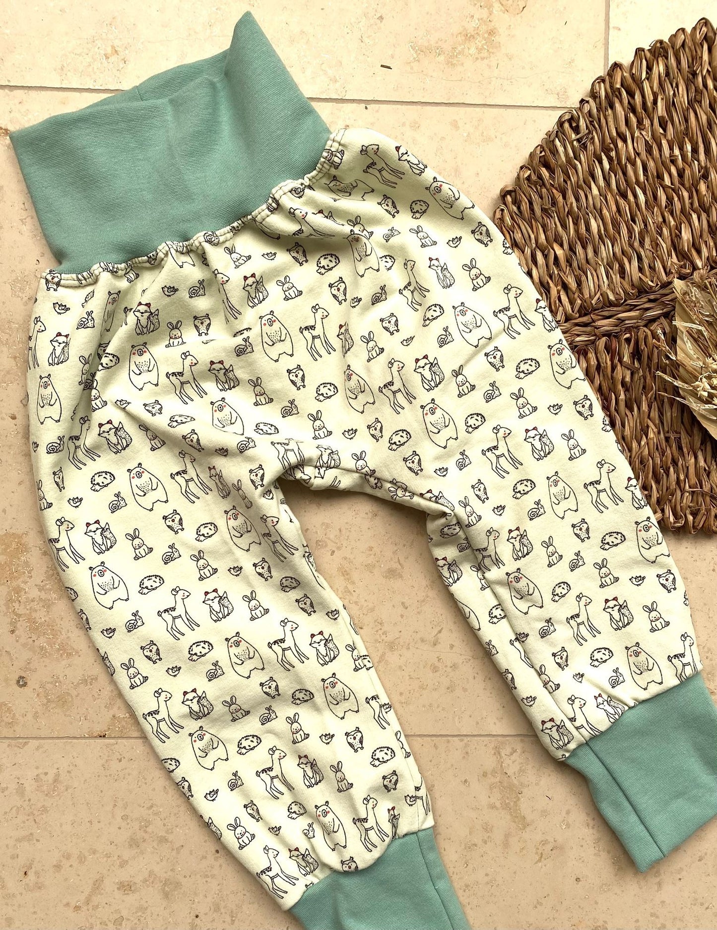 Kinderhose / Pumphose / süsse Tierchen/ Gr.98/104