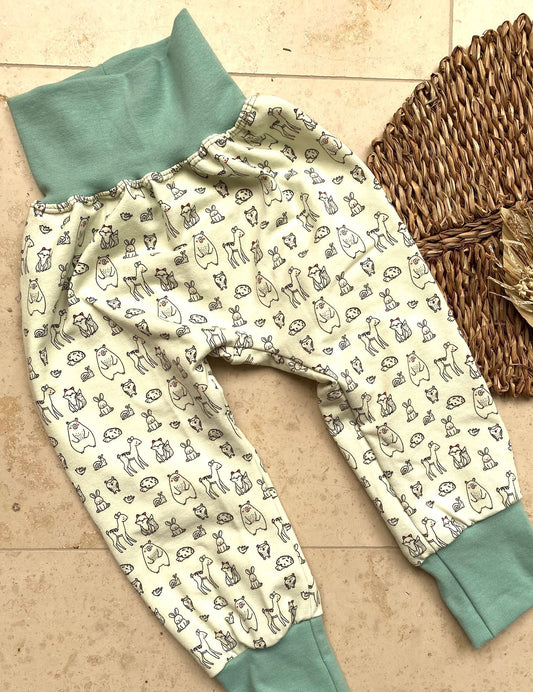 Kinderhose / Pumphose / süsse Tierchen/ Gr.98/104