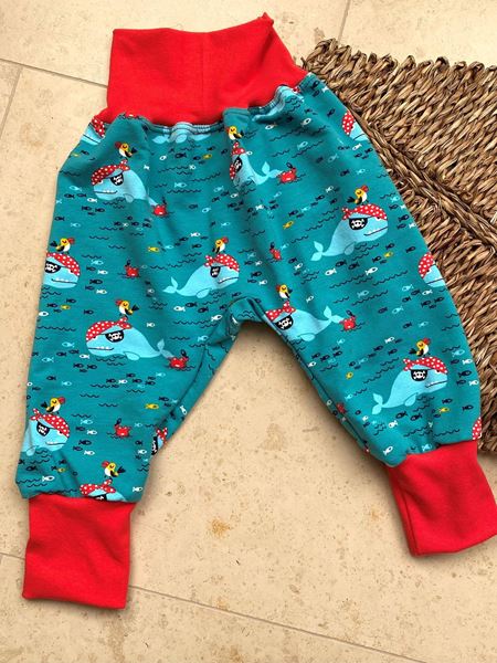 Babyhose / Pumphose / Wal Pirat/ Gr. 86