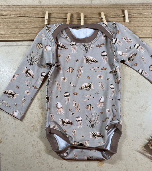 Babybody / Baby Body  Meerestiere Gr. 78