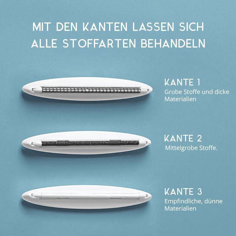 Gleener Fusselentferner Wollrasierer mit Flusenbürste türkis
