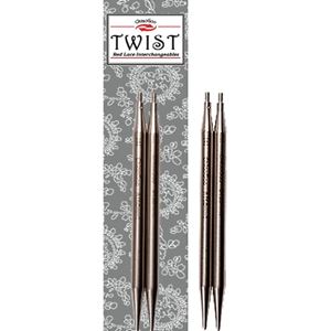 ChiaoGoo Nadelspitzen 13 cm TWIST LACE – Nadelspitzen in verschiedenen Grössen
