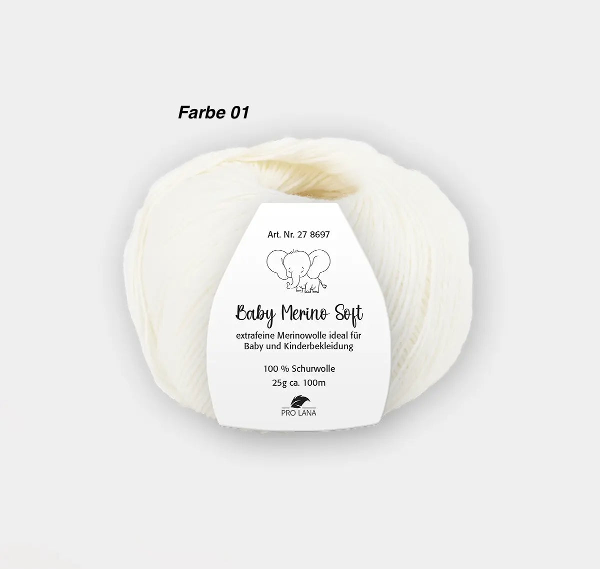 PRO LANA Baby Merino Soft 25 Gramm