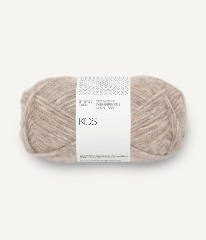 4 x Sandnes Garn KOS à 50 g / 150 m – ideal für Colorwork