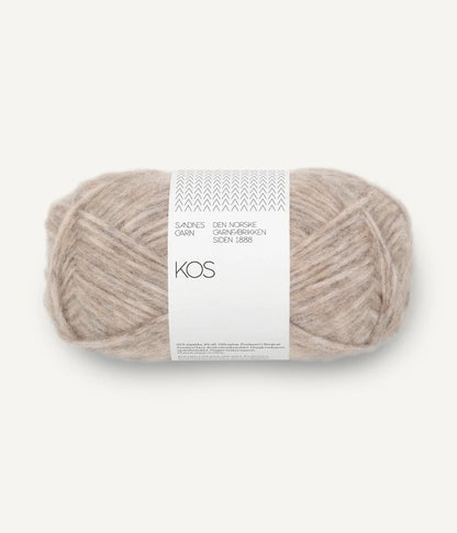 4 x Sandnes Garn KOS à 50 g / 150 m – ideal für Colorwork