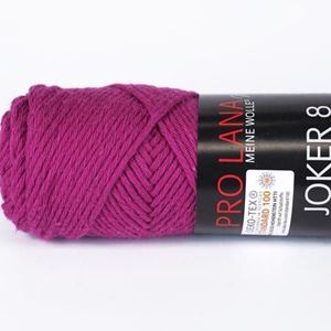 Pro Lana Joker 8 uni Topflappengarn Schulgarn
