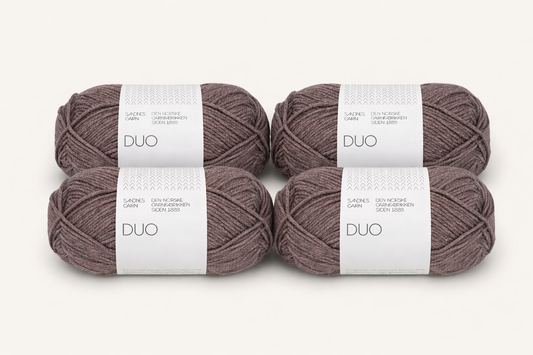 Sandnes – Duo Farbe 3871 espresso 4x