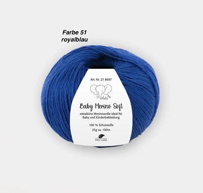 PRO LANA Baby Merino Soft 25 Gramm