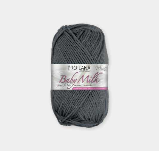 Pro Lana Baby Milk 25 g – Farbe Grau
