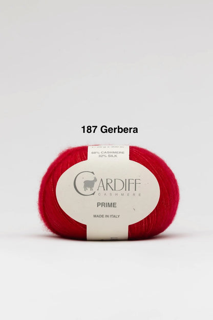 Cardiff Cashmere Prime Strickgarn – Gerbera 187
