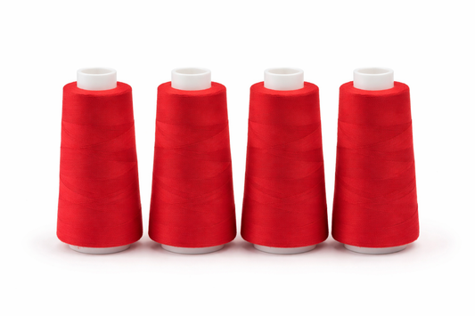 4 Konen Overlockgarn rot No Name