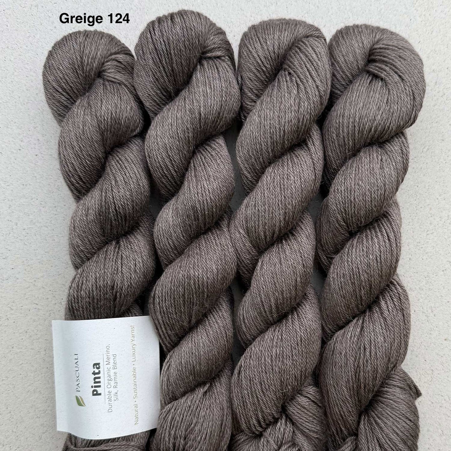 Pascuali Pinta Strickgarn – Greige 124