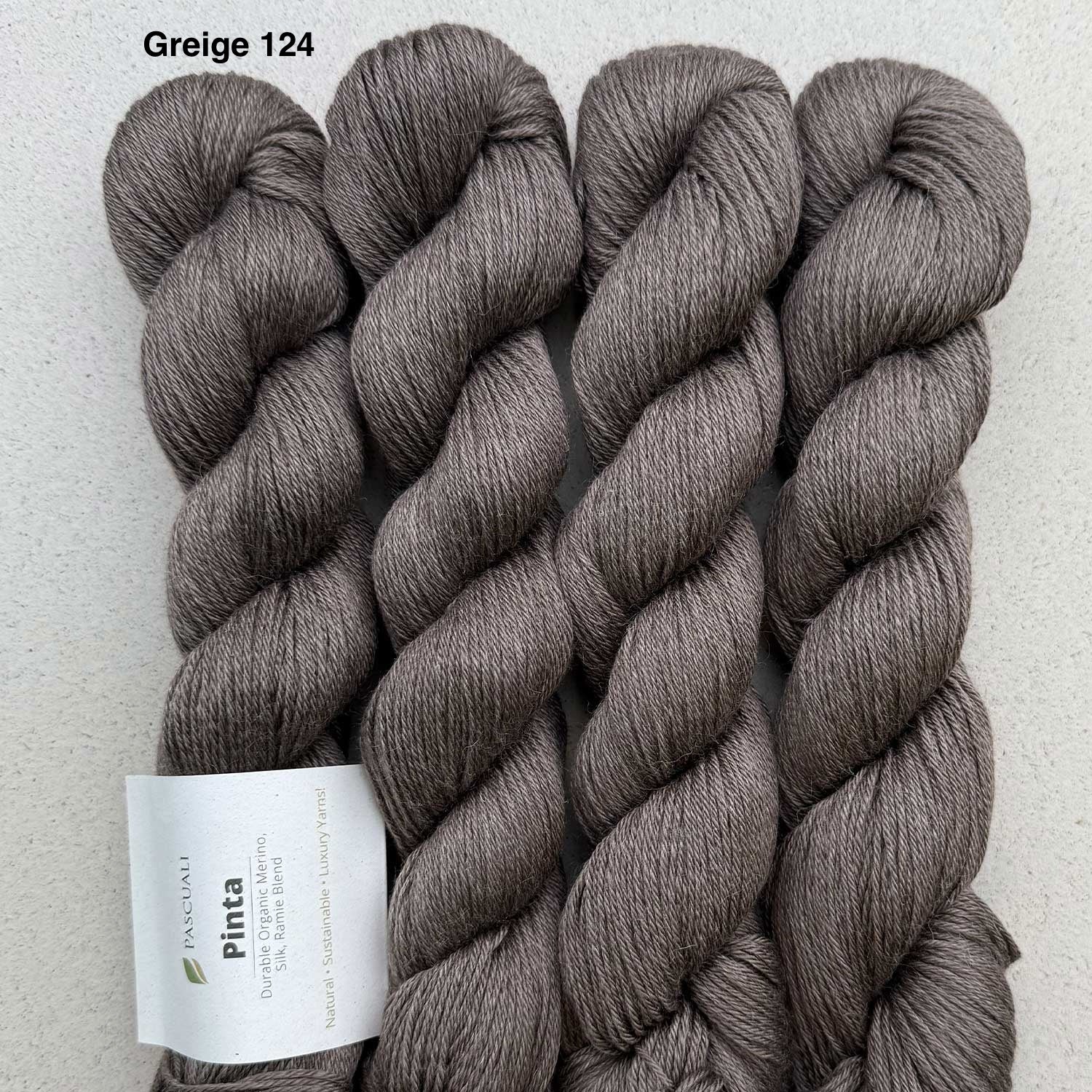 Pascuali Pinta Strickgarn – Greige 124