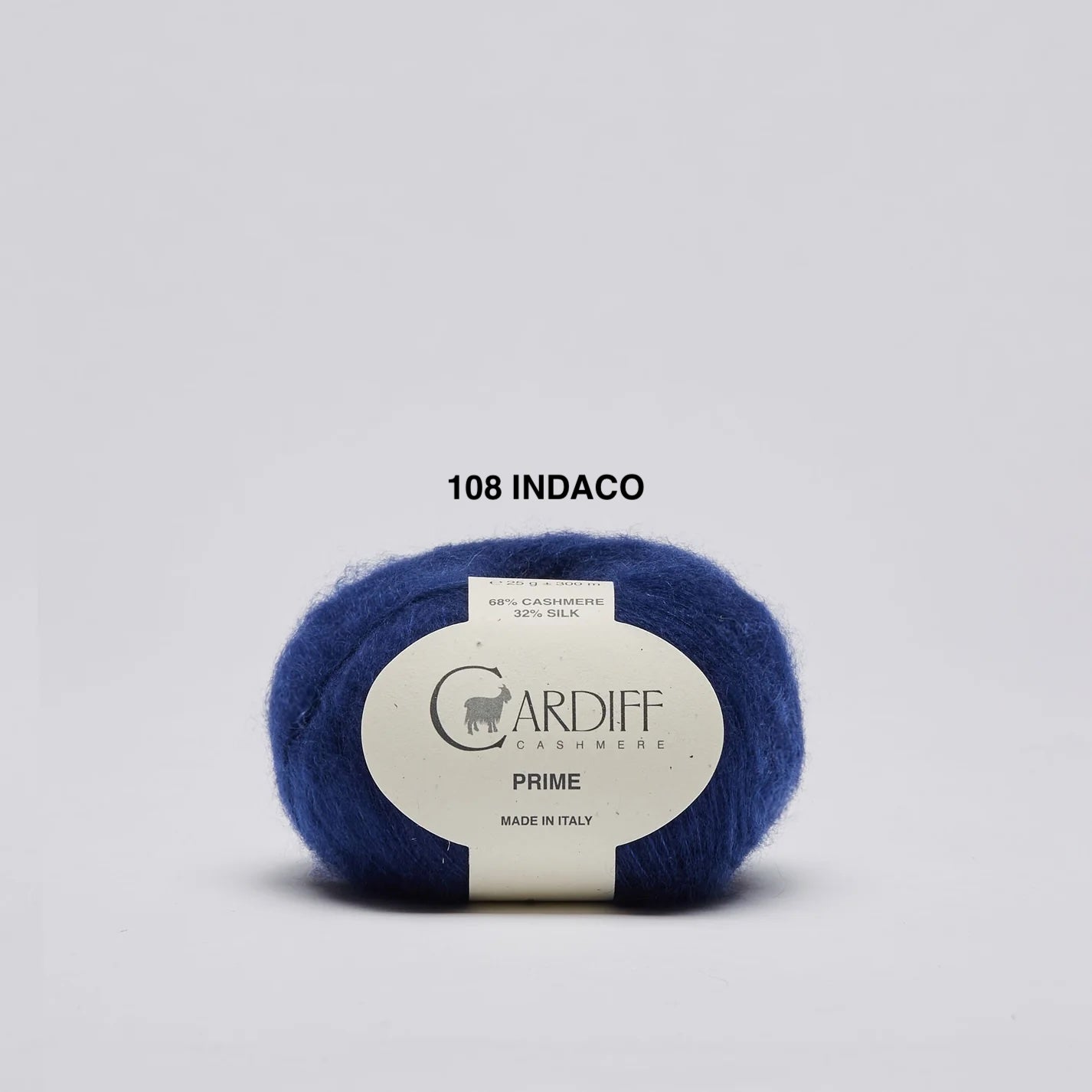 Cardiff Cashmere Prime Strickgarn – Indaco 108