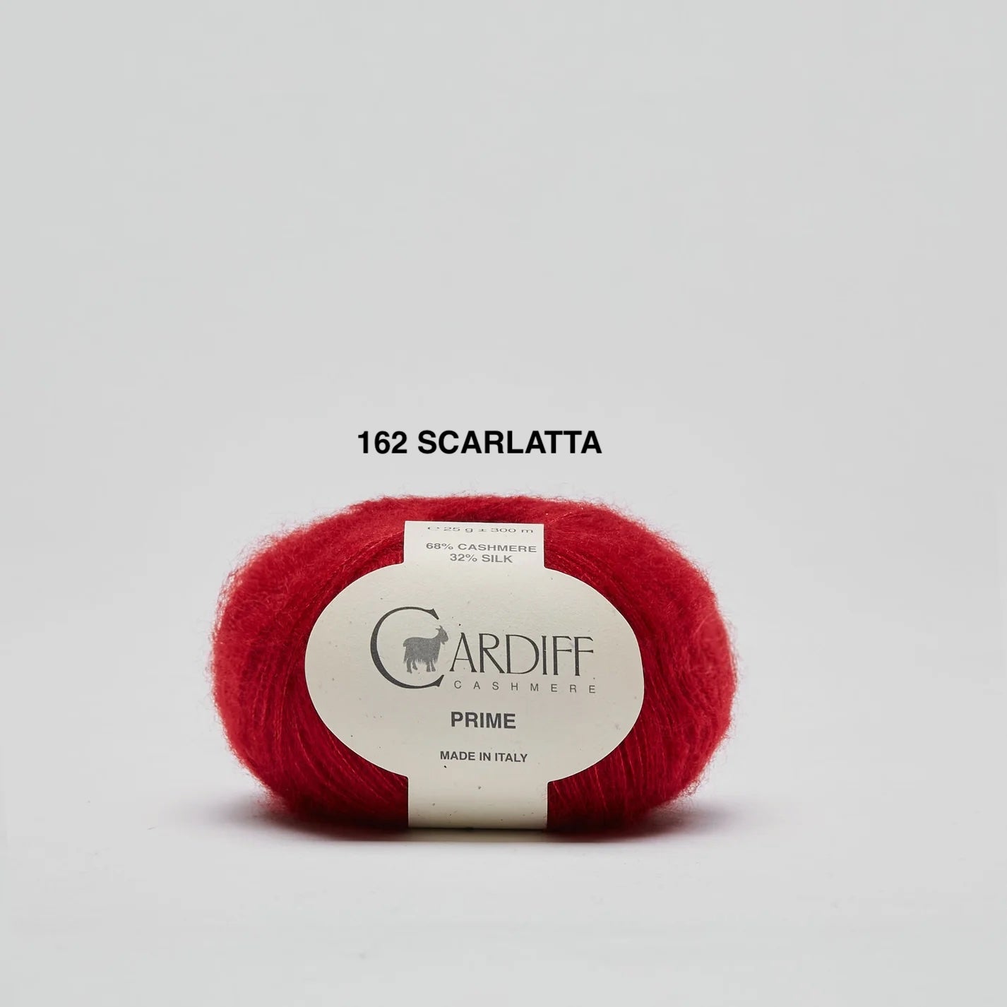 Cardiff Cashmere Prime Strickgarn – Scarlatta 162