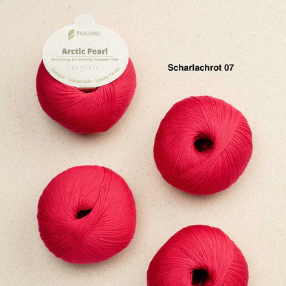 Pascuali Arctic Pearl Strickgarn – Scharlachrot 07

