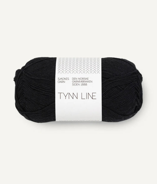 Sandnes – Tynn Line schwarz 3x