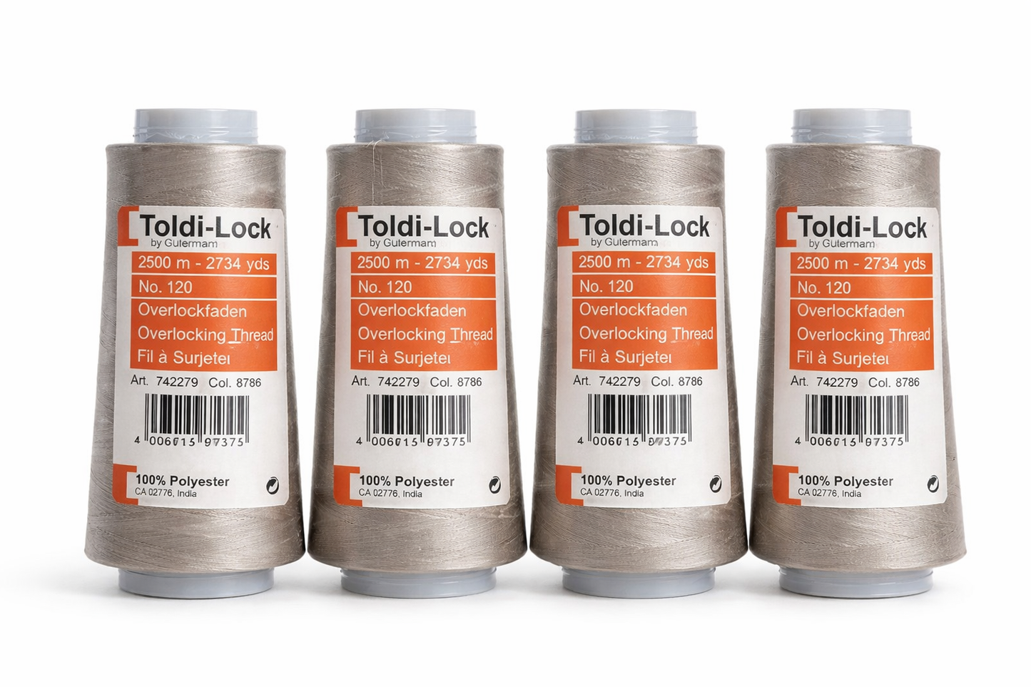 4 Konen Gütermann Toldi Lock Overlockgarn