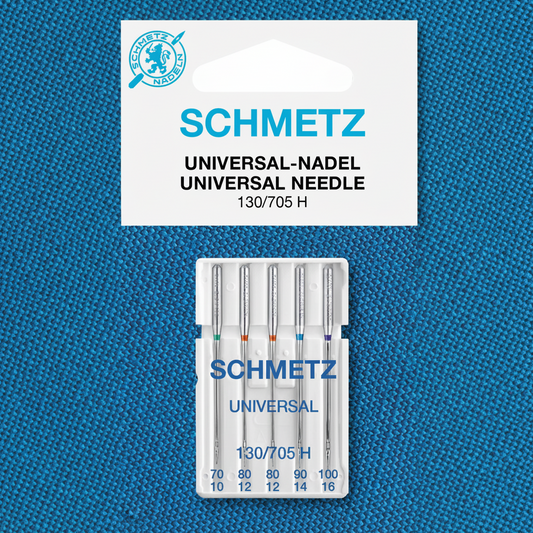 Nähmaschinennadeln Schmetz 130/705 Standard 70–100 (5 Stück)